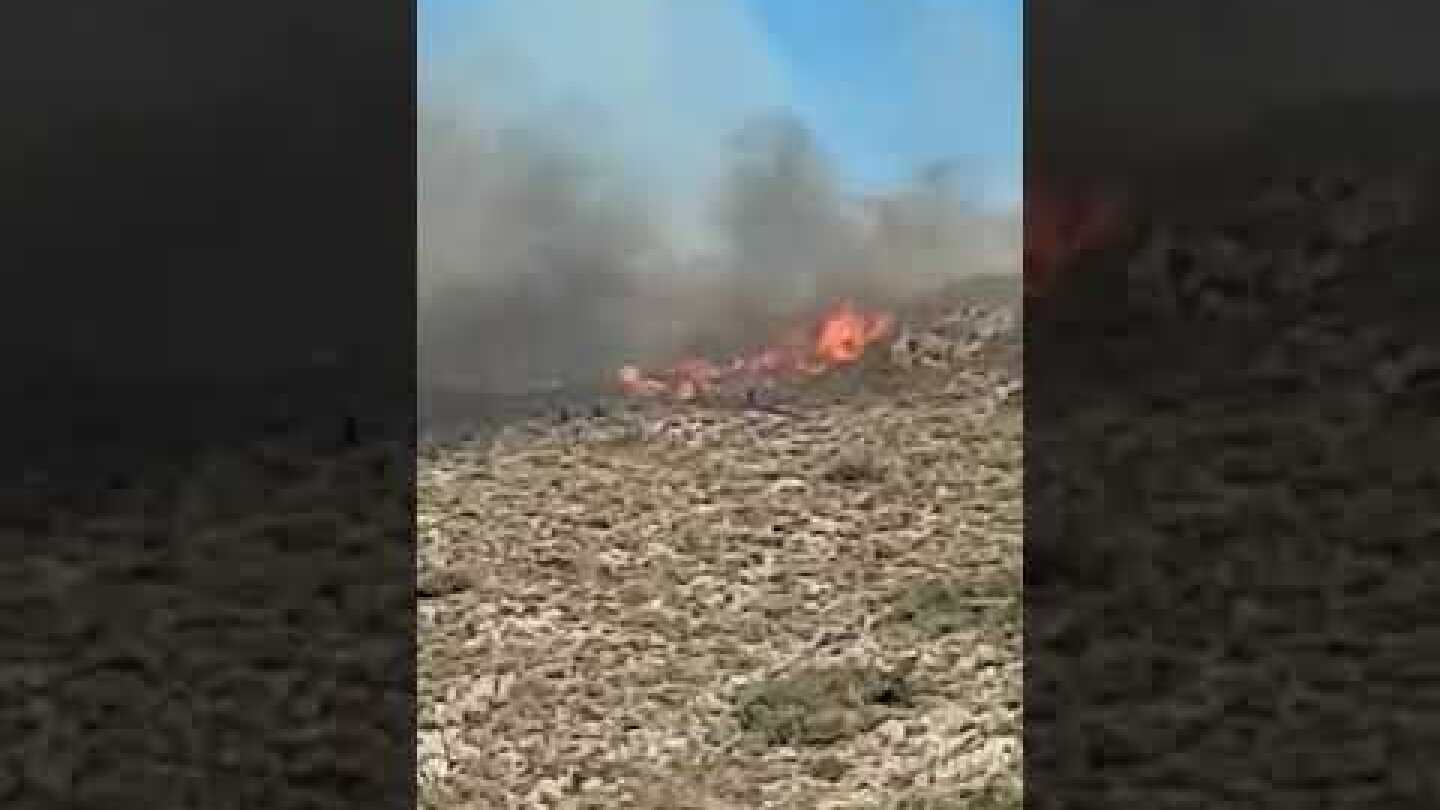 Φωτιά στην Ελαφόνησο