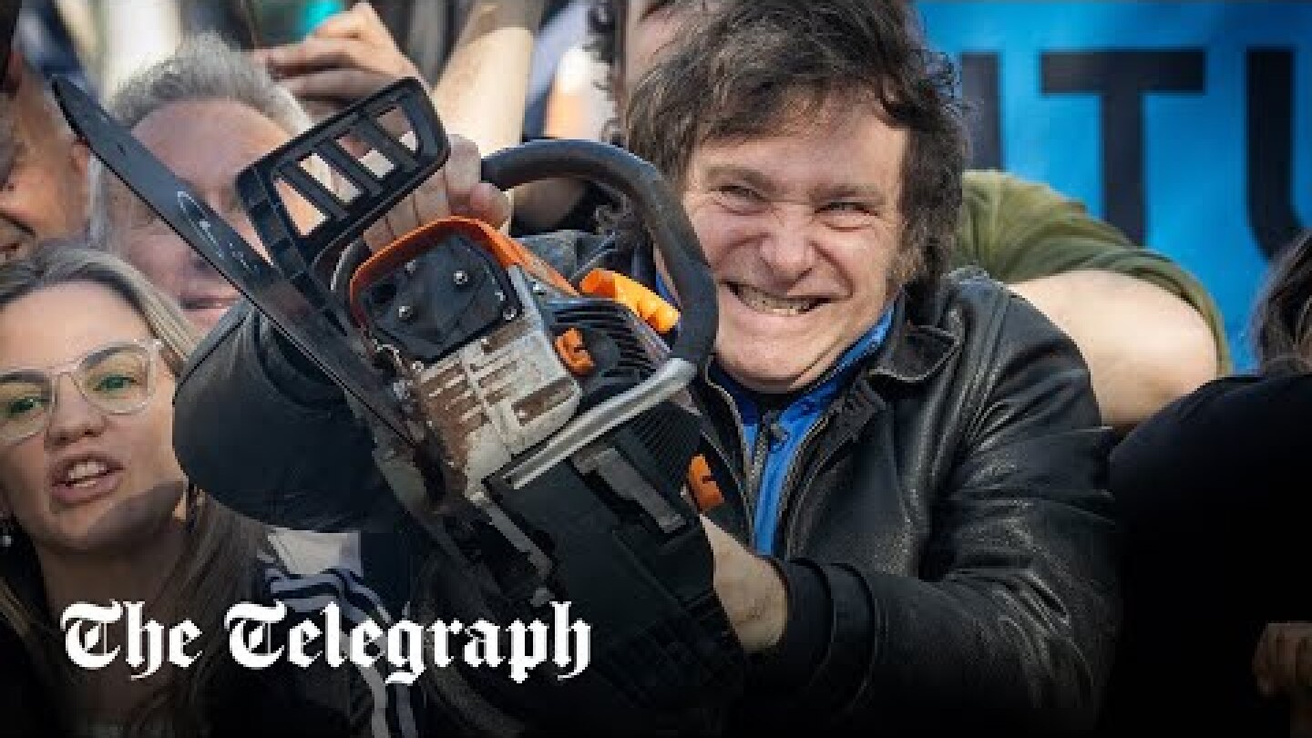 Javier Milei: Argentina's new president taking a 'chainsaw' to the state