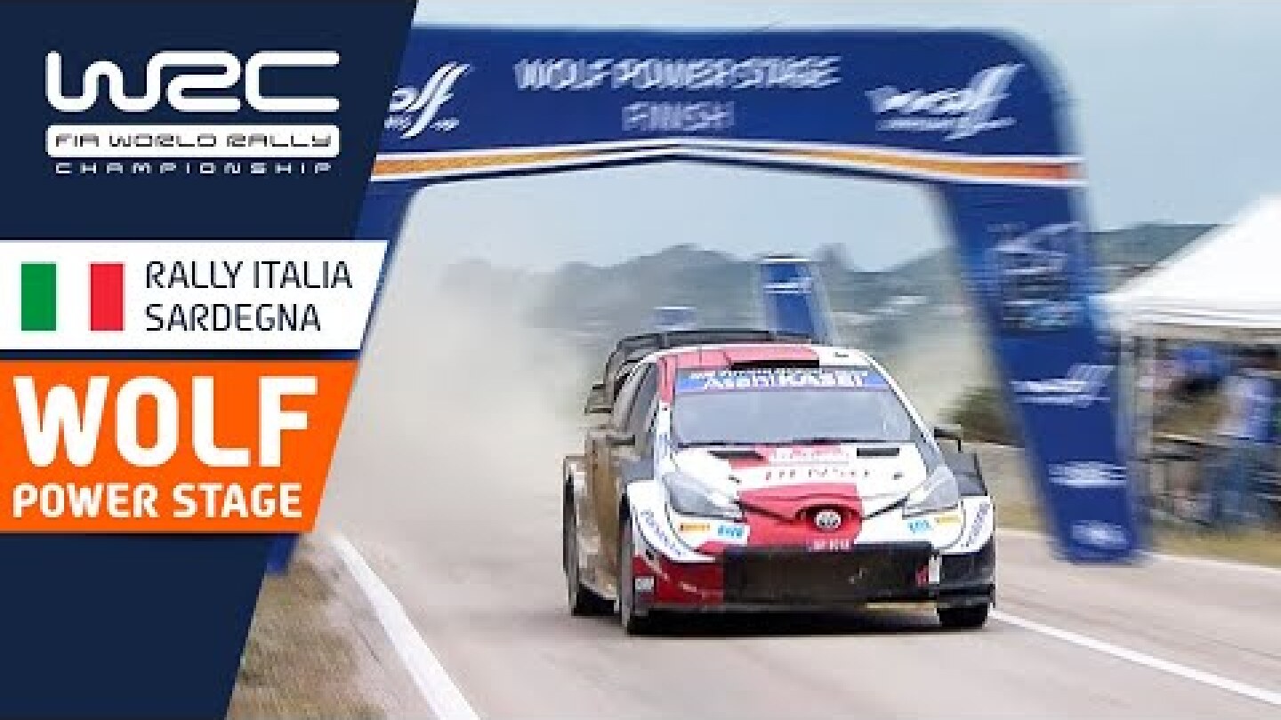 Wolf Power Stage HIGHLIGHTS! WRC Rally Italia Sardegna 2021