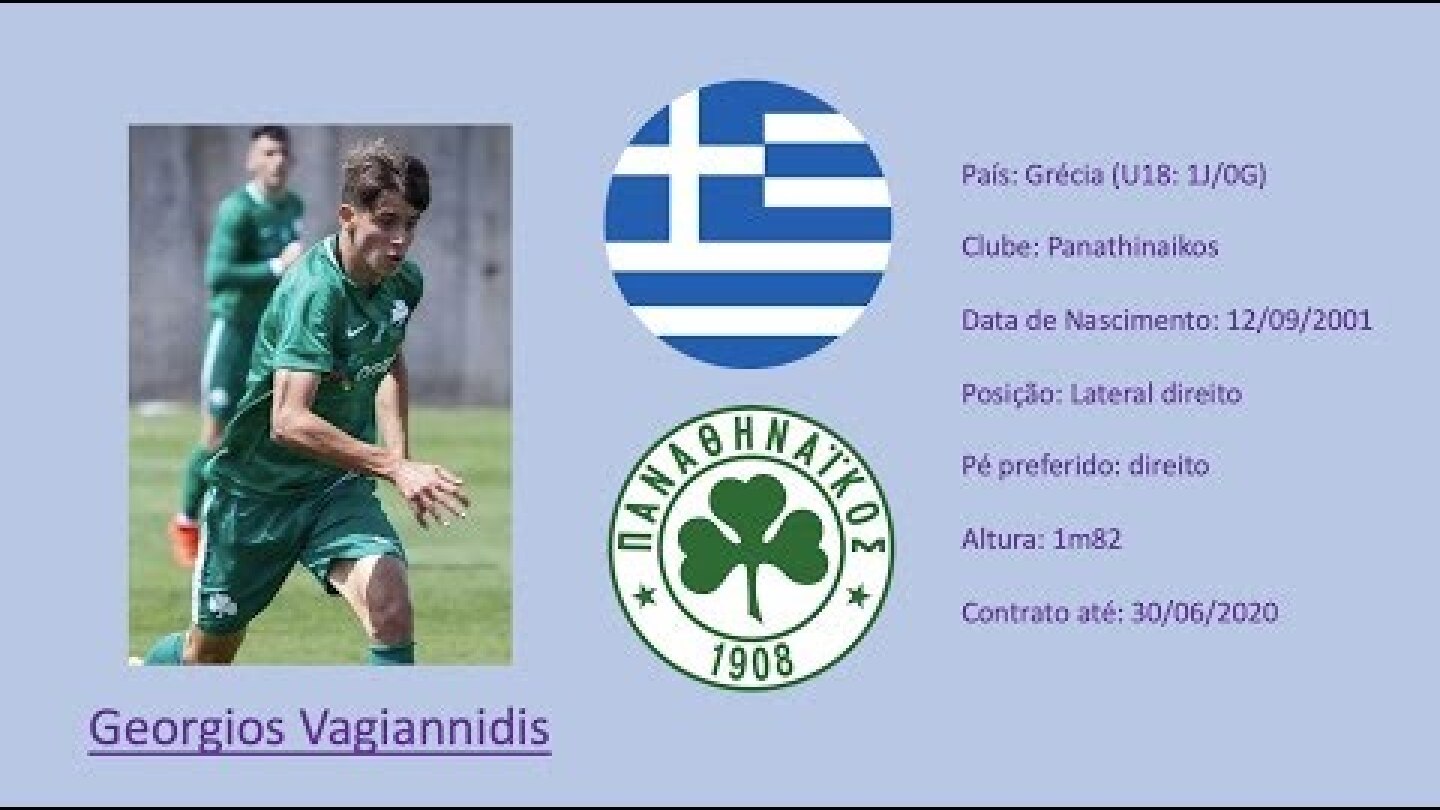 Georgios Vagiannidis / Γεώργιος Βαγιαννίδης (Sint-Truiden / Inter Milan) 2019 Highlights
