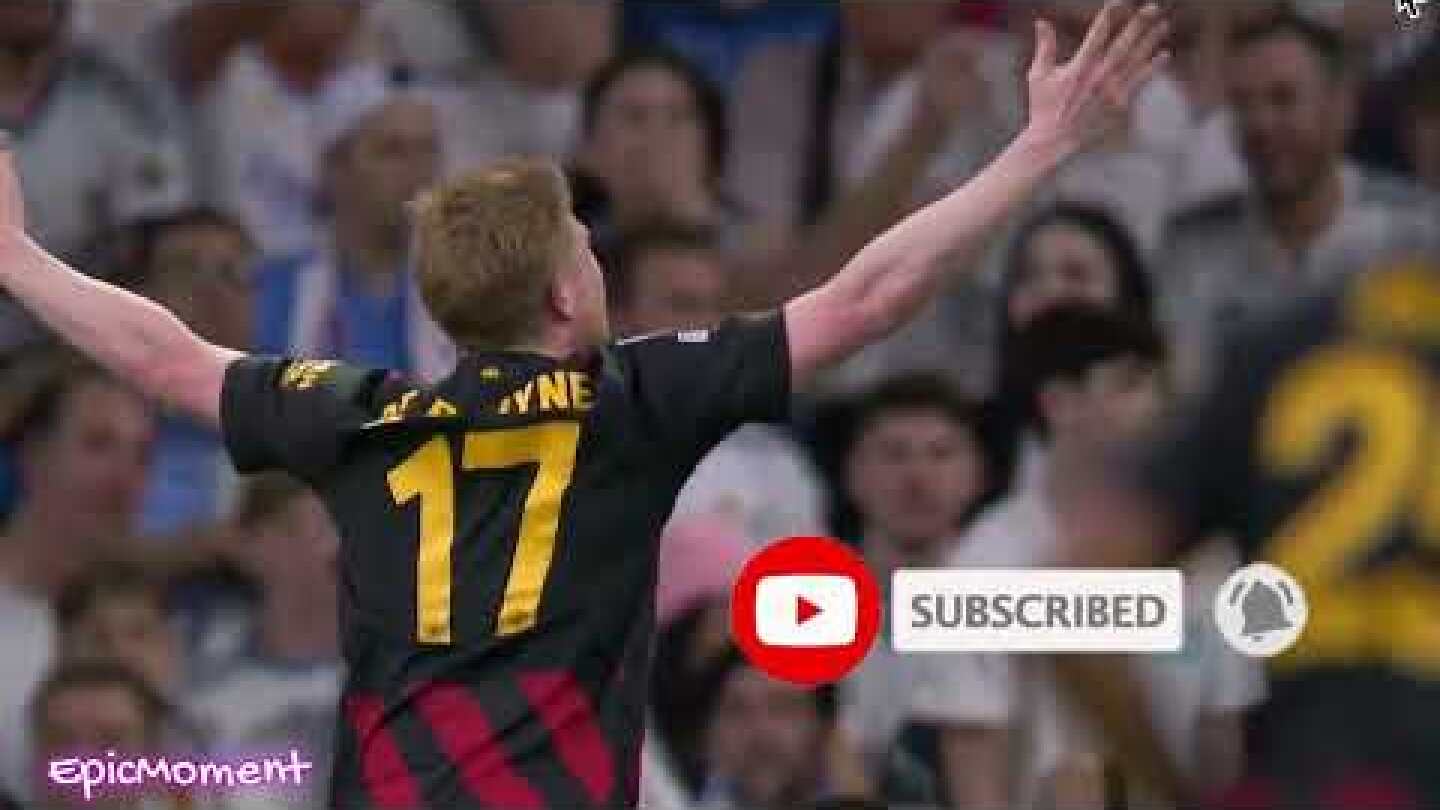 Kevin De Bruyne goal vs Real Madrid 11.05.2023 | What a goal | UCL Journey 2023