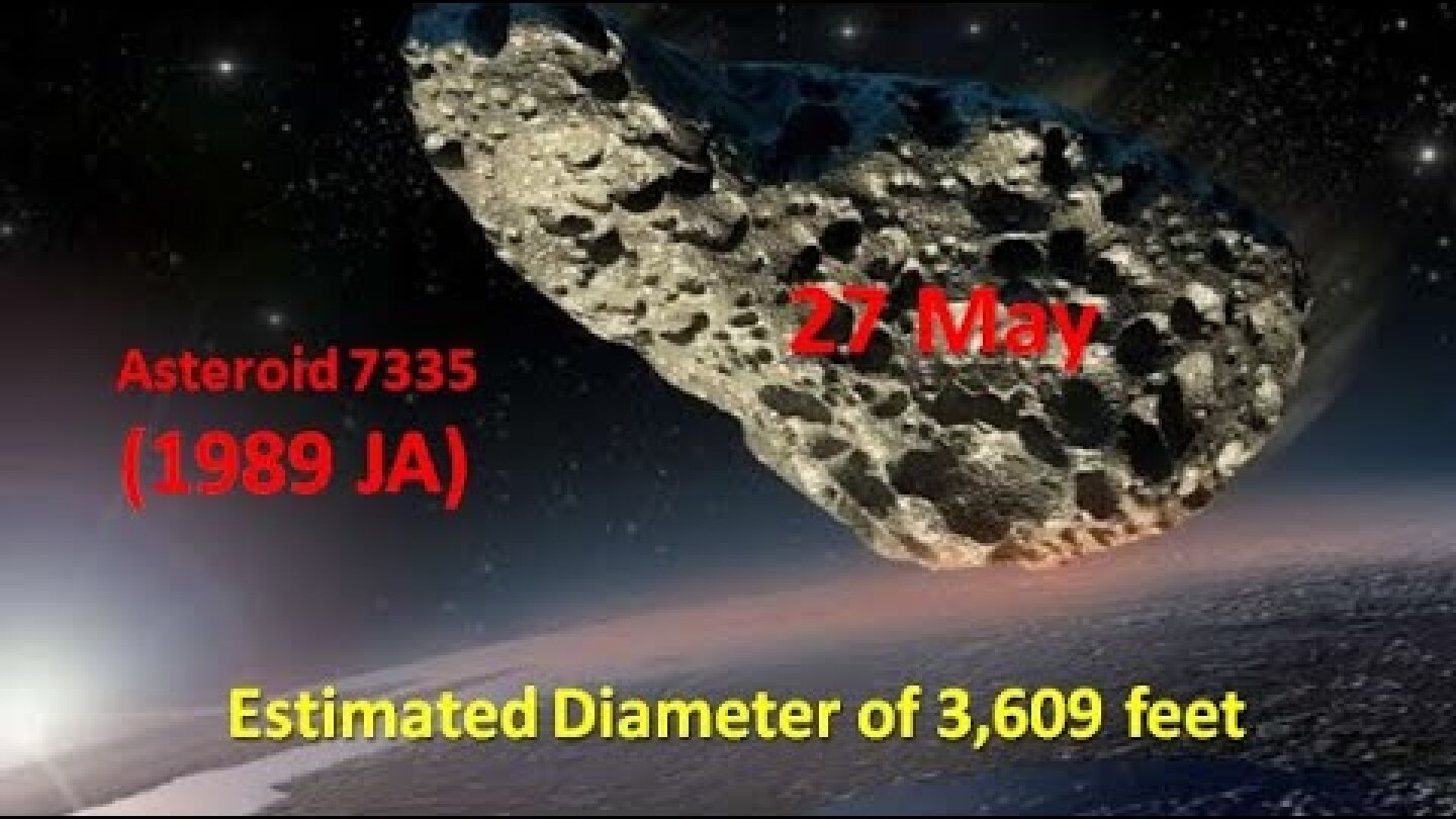 Asteroid 7335 (1989 JA) | Potentially Hazardous Asteroid | 27 May 2022 Asteroid