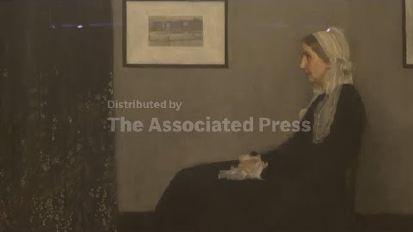 Iconic American painting ‘Whistler’s Mother’ on show in first major European exhibition of the artis
