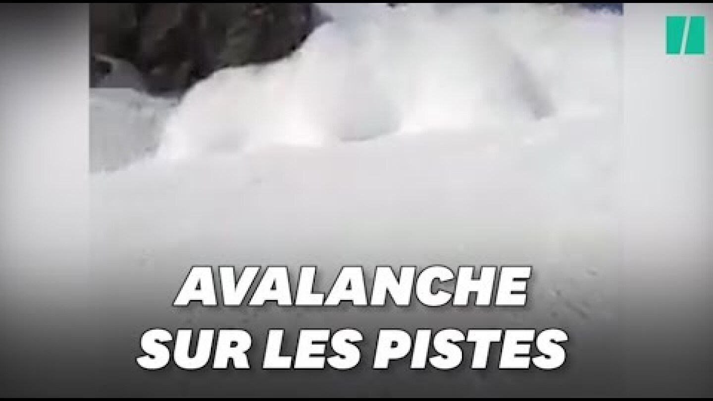 Les images de l'avalanche à Crans-Montana qui a fait un mort