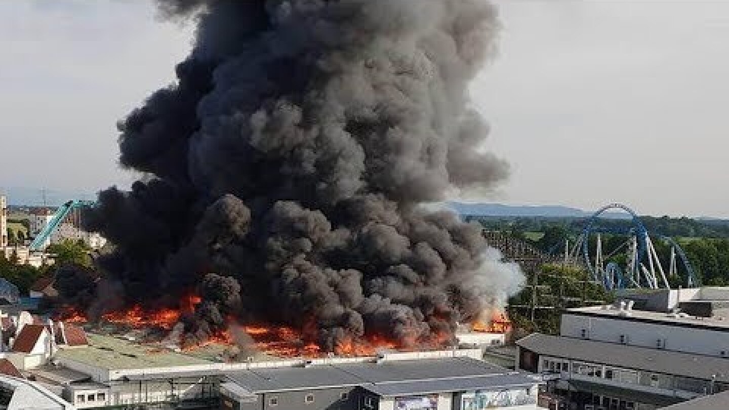 Large fire breaks out at Germany's Europa Park