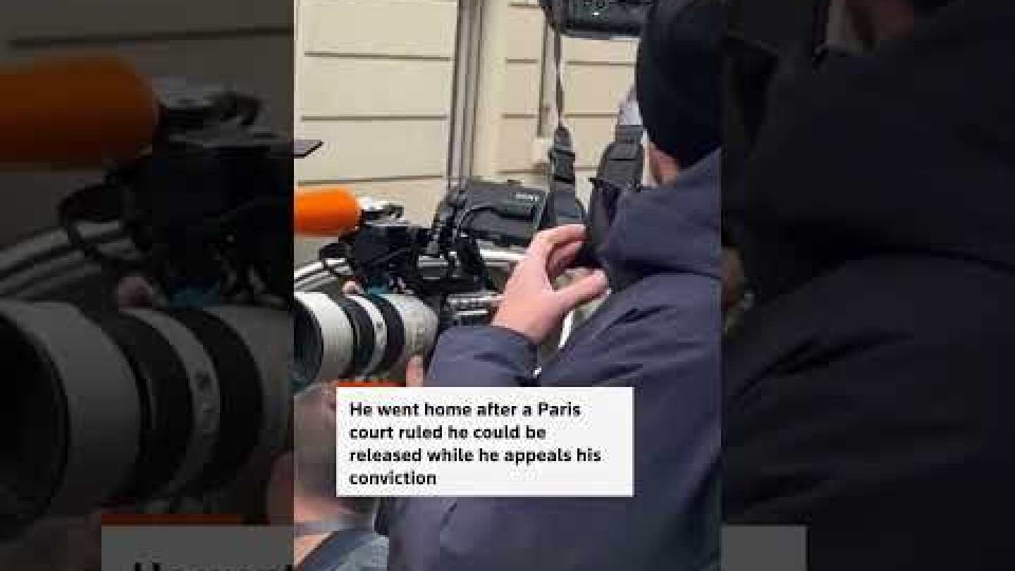 France's Sarkozy back home after court frees him pending appeal