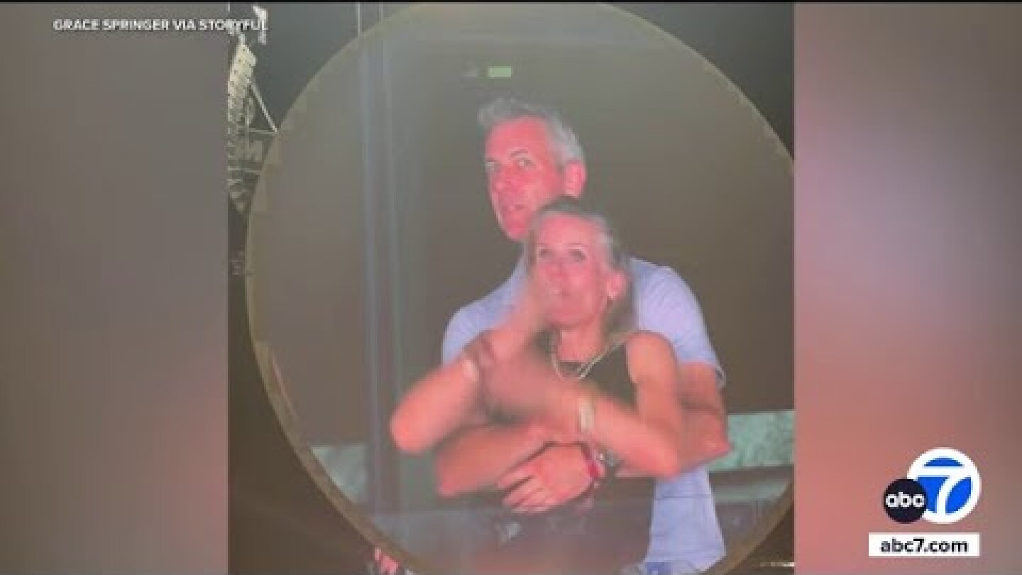Coldplay concert 'kiss cam' moment goes viral when Chris Martin jokes about an affair