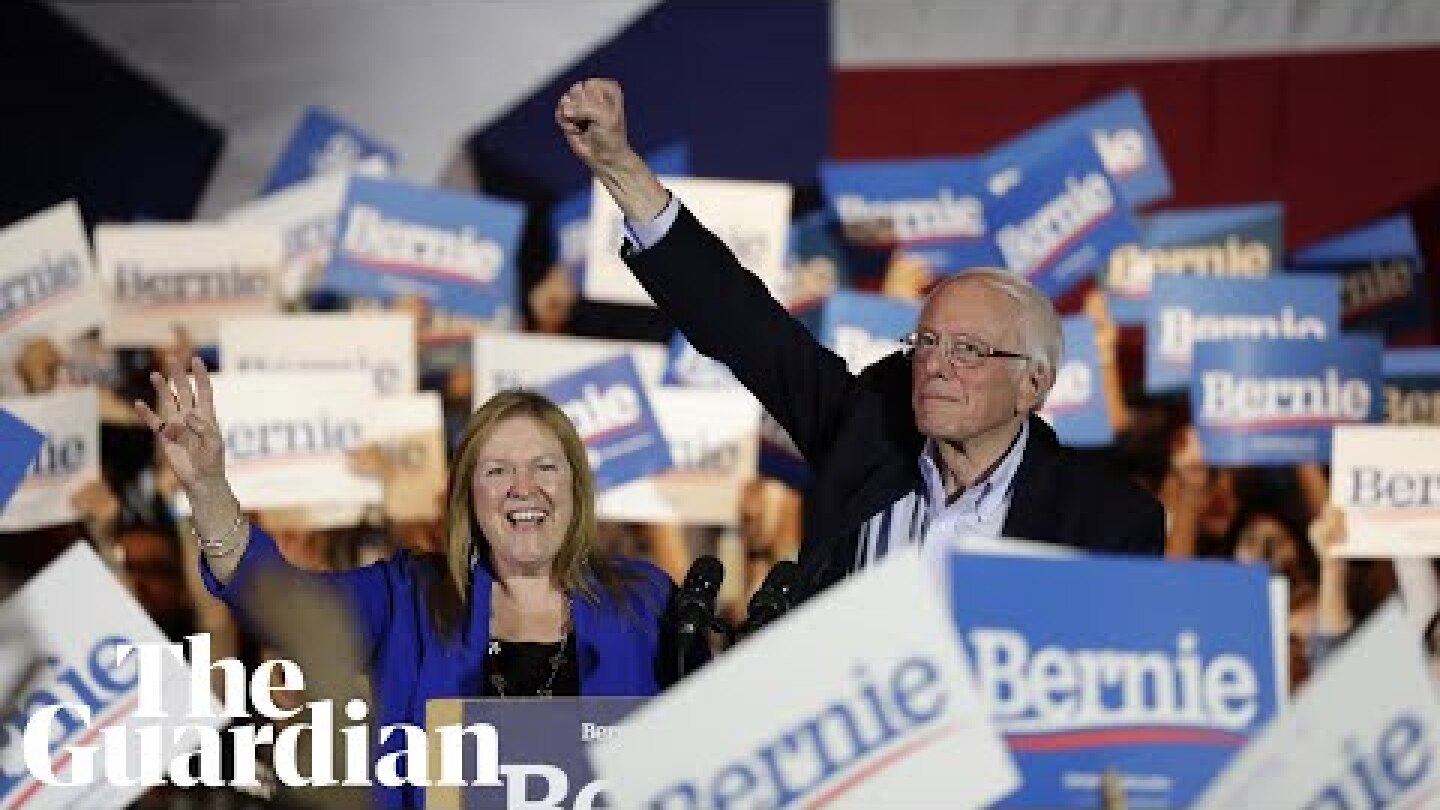 Bernie Sanders celebrates thunderous Nevada caucuses win
