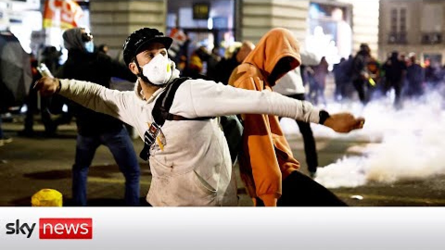 France: People take to the streets in protest against Macron government