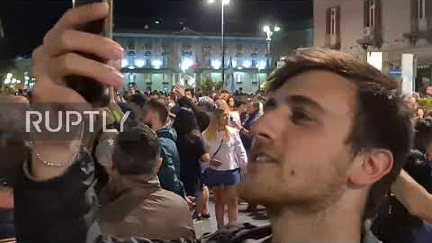 Italy: Jubilant Napoli fans pack streets of Naples despite COVID restrictions