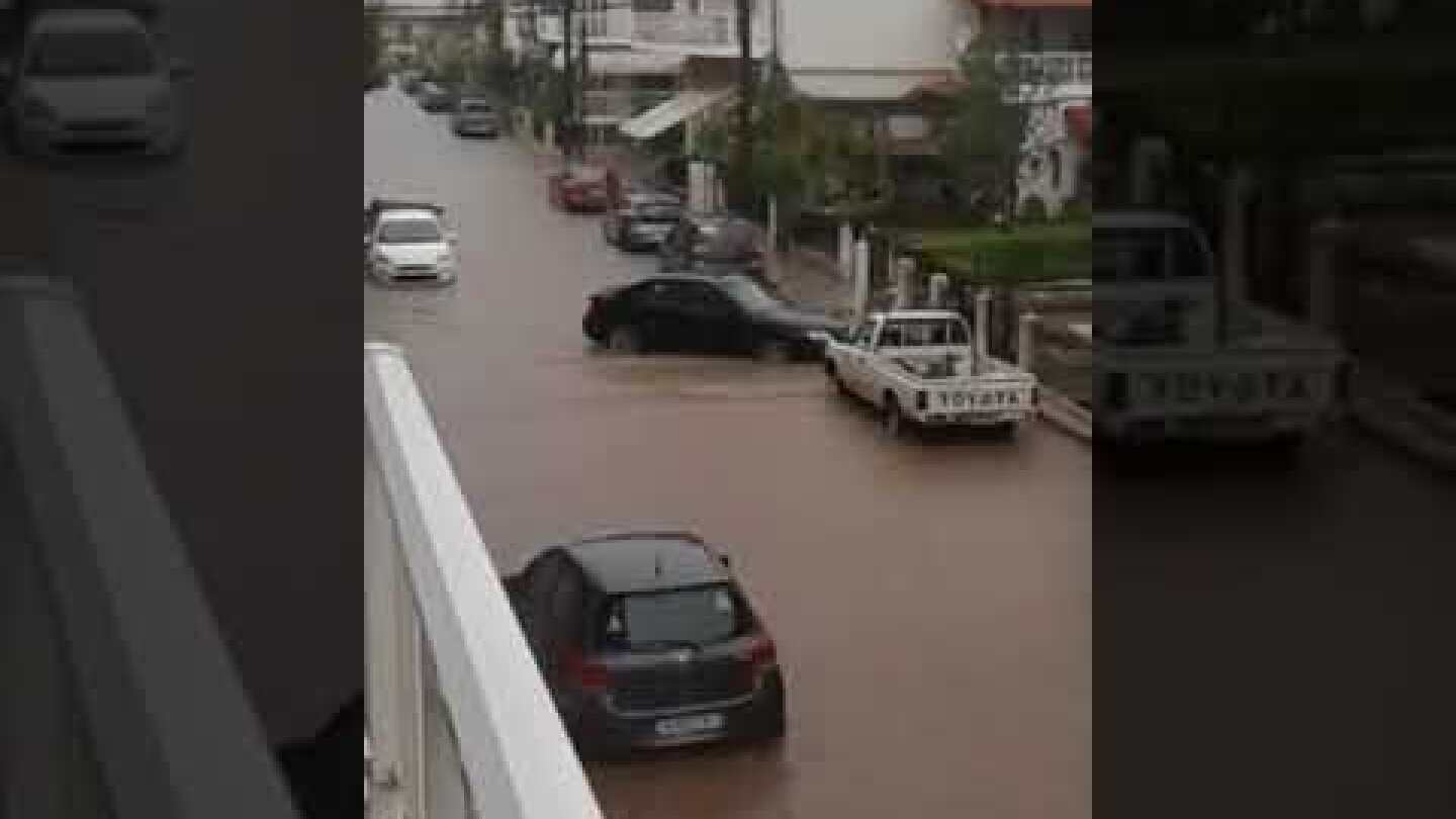 HALKIDIKINEWS - Ν.Μουδανια Κακοκαιρία 26.6.18