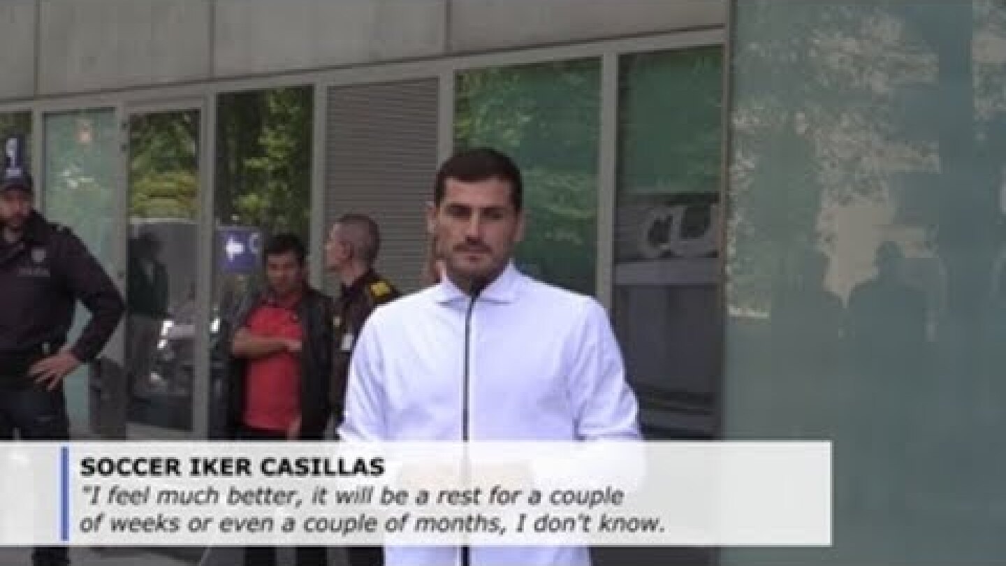 Casillas: Future in soccer uncertain after heart attack