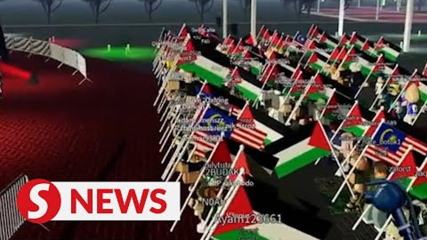 Cikgu Zyd: Roblox march for Palestine to “spread awareness about humanity”