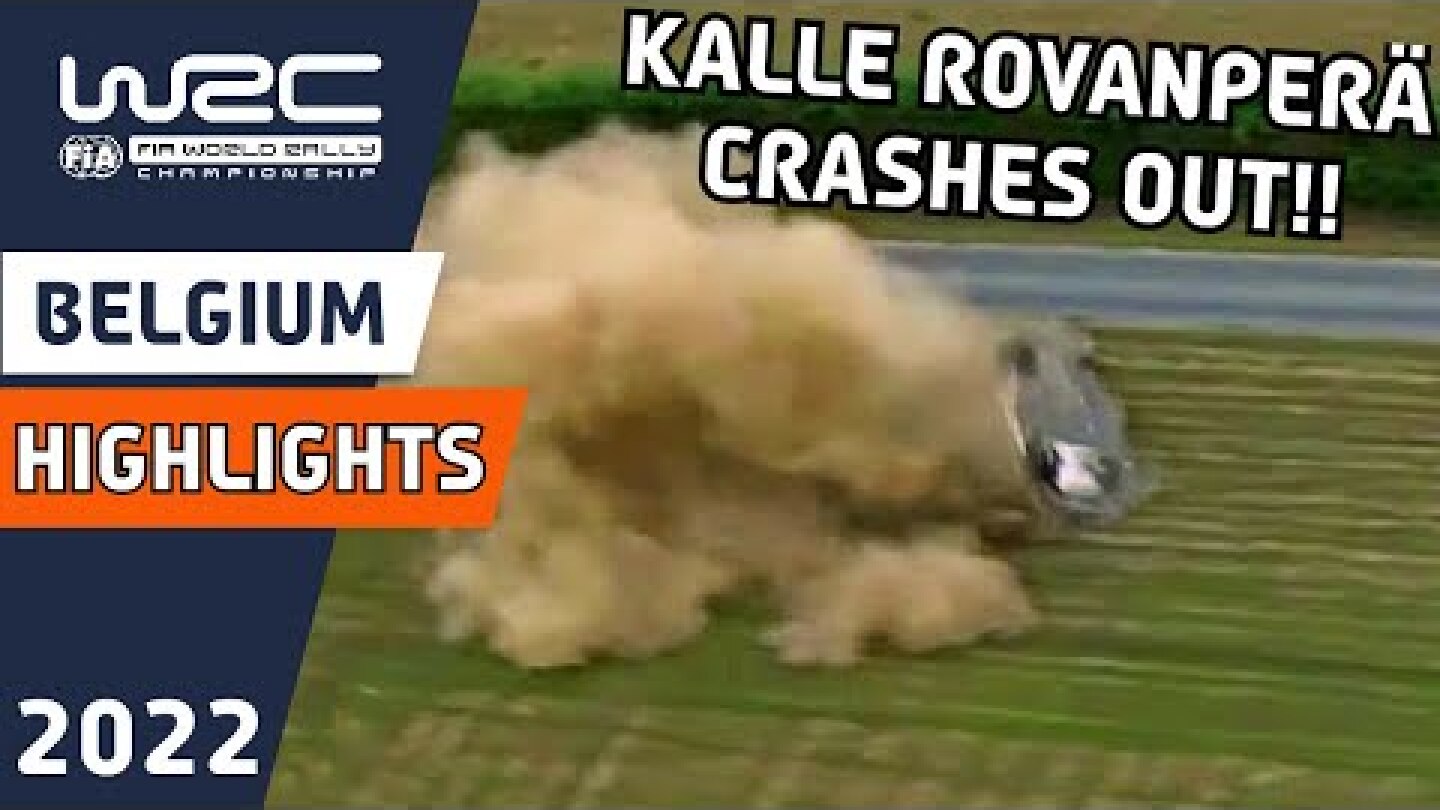 Day 1 Morning Highlights | Ypres Rally Belgium 2022