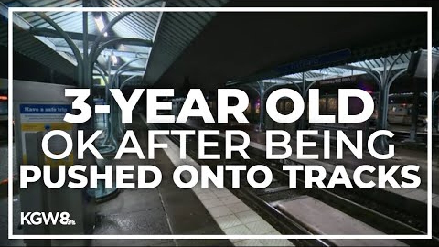 Woman arrested for pushing 3-year-old onto MAX train tracks in Portland