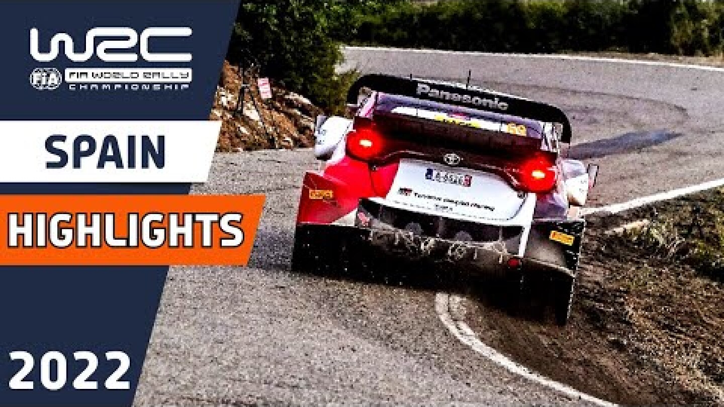 Day 1 Morning Highlights | RallyRACC Catalunya - Rally de España 2022