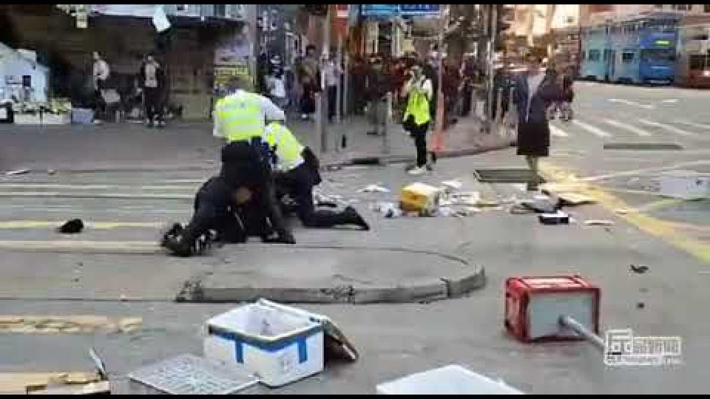 Man Gets Shot in Sai Wan Ho, Hong Kong