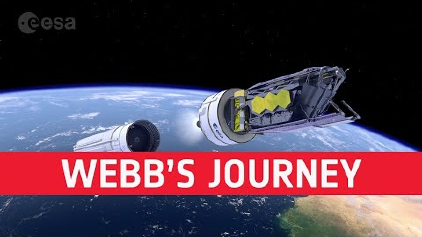 Impression of Webb’s journey to space