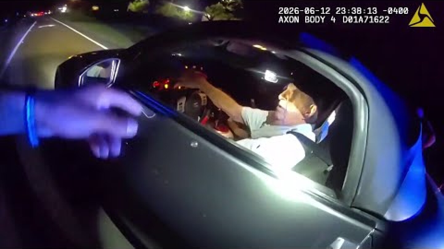 Body camera video shows 85-year-old arrested on super speeder charges