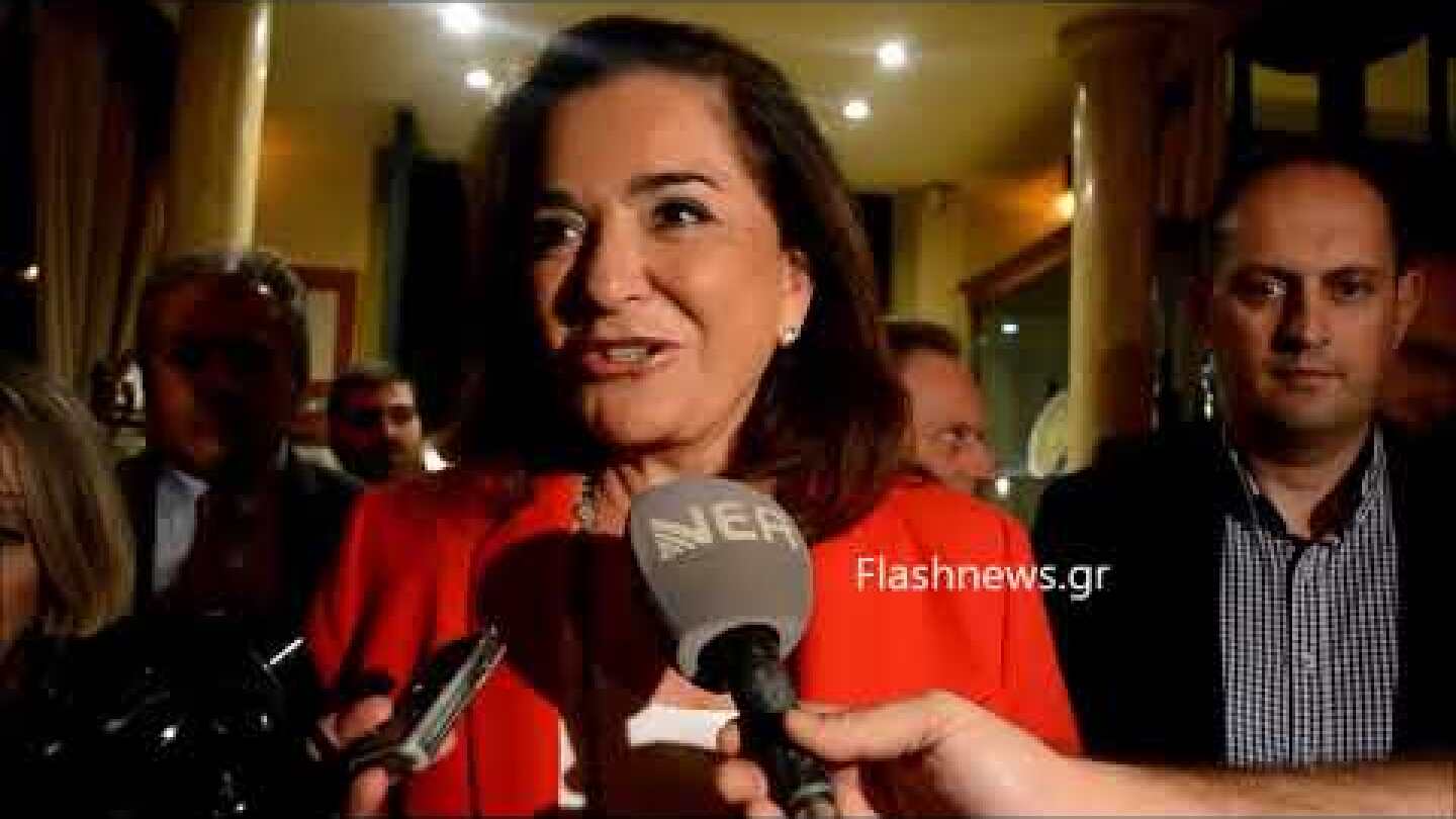 Ντόρα Μπακογιάννη από Χανιά για παραίτηση Κοτζιά