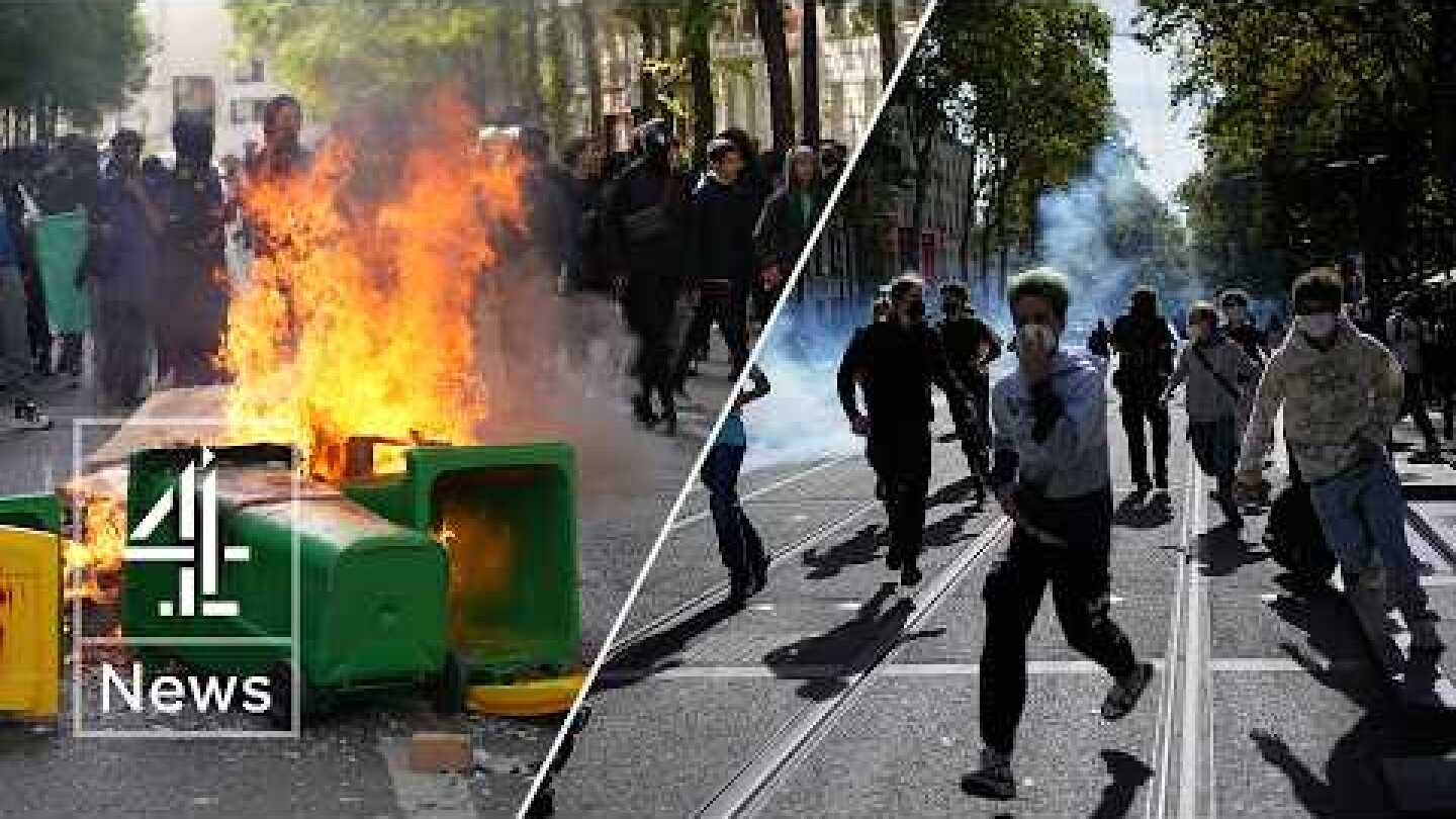 Mass protests escalate across France over school conditions