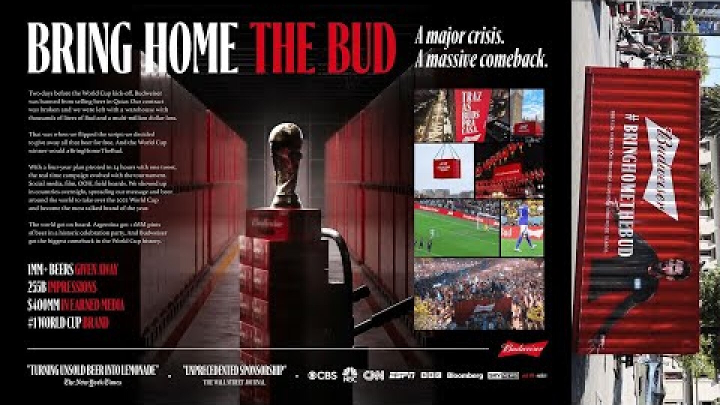 Budweiser - Bring Home The Bud (Case Study) | Campaign