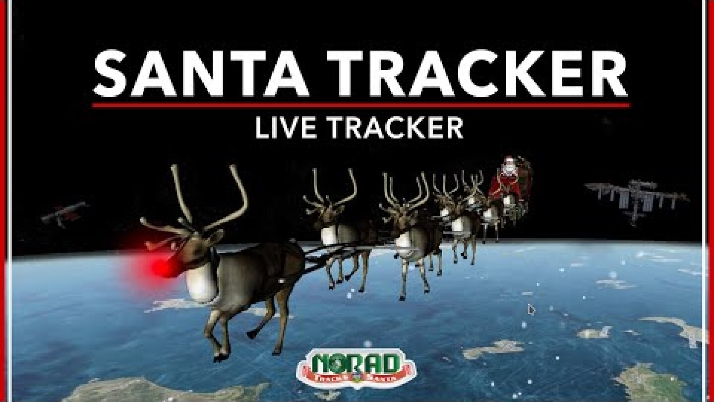 🔴 LIVE! NORAD Santa Tracker 2025