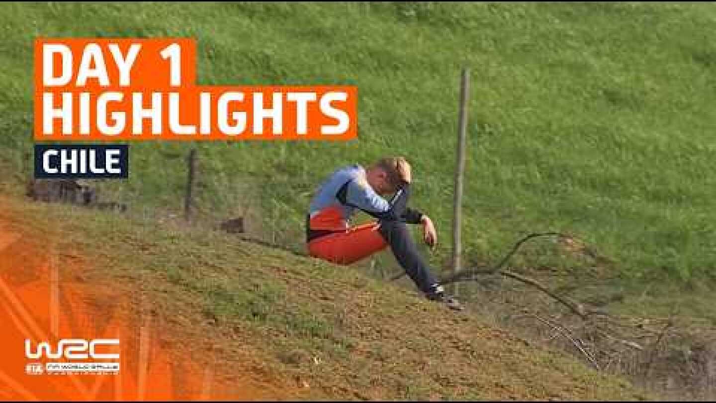 Day 1 Highlights | WRC Rally Chile Bio Bío 2025