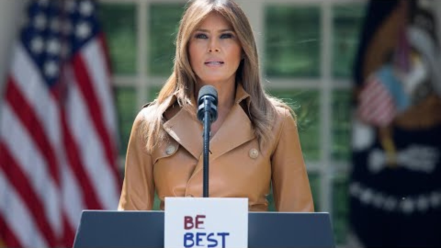 Melania Trump announces her ‘Be Best’ initiative for children