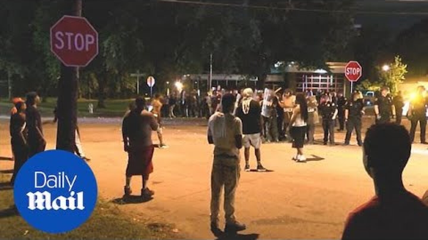 Riots break out following police shooting of Brandon Webber