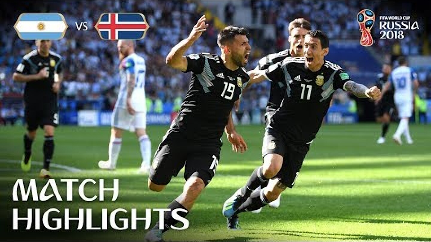Argentina v Iceland | 2018 FIFA World Cup | Match Highlights