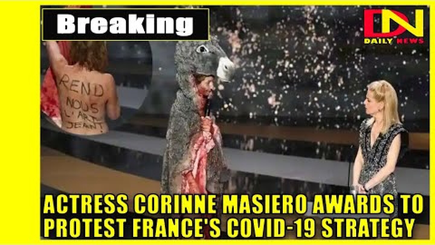 Actress Corinne Masiero Awards to protest France's COVID-19 strategy