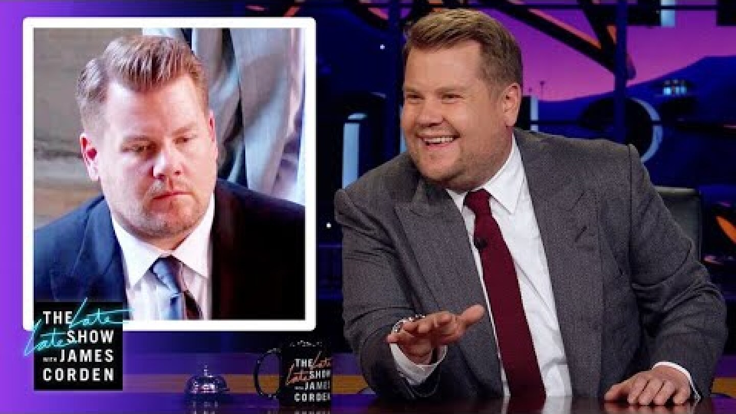 James Corden Explains His Resting Royal Wedding Face