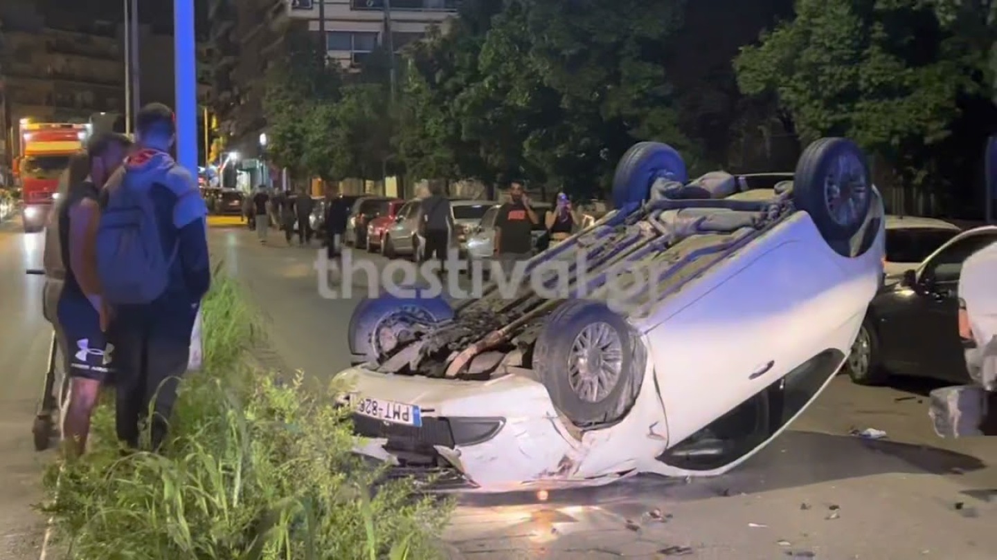 Thestival.gr Τροχαίο με κλεμμένο όχημα στη Θεσσαλονίκη