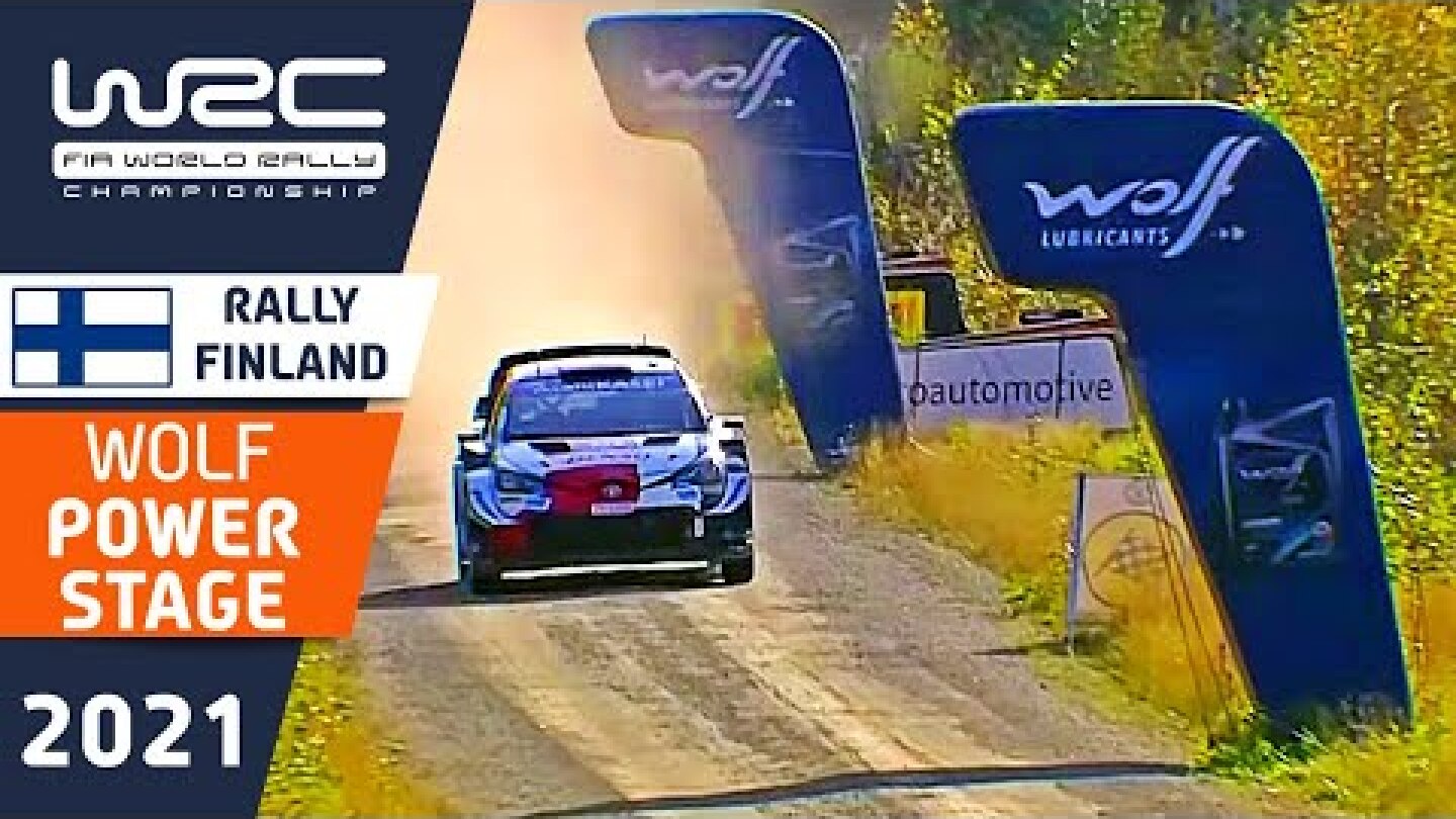WRC Rally Highlights : Wolf Power Stage : WRC Secto Rally Finland 2021