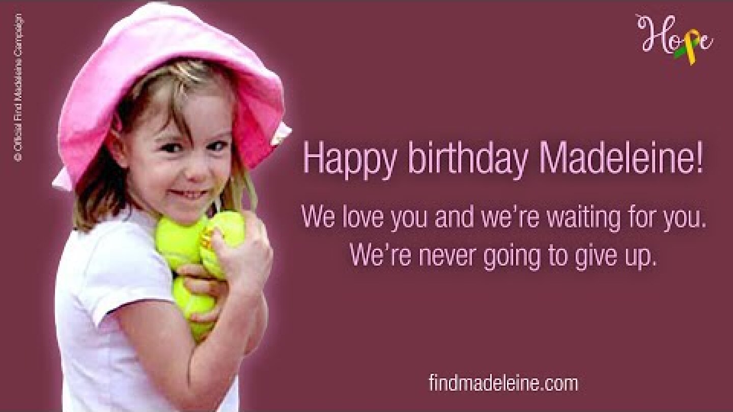 Happy birthday Madeleine