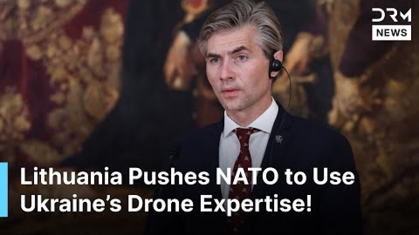 BREAKING NEWS: Lithuania Urges NATO to Build ‘Drone Wall’ with Ukraine’s Expertise | DRM News | AC1Z