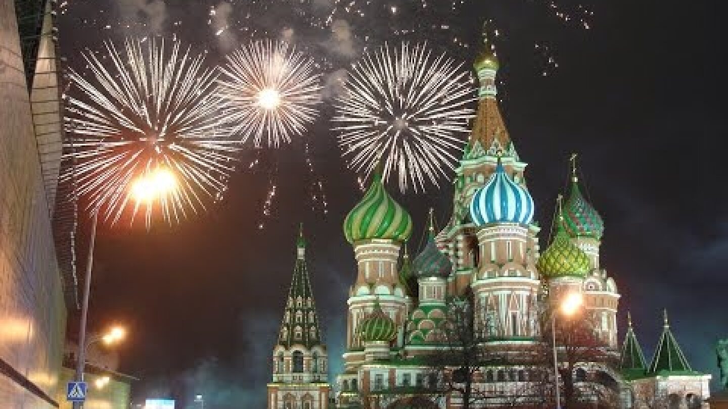 LIVE: Moscow - New Year celebrations