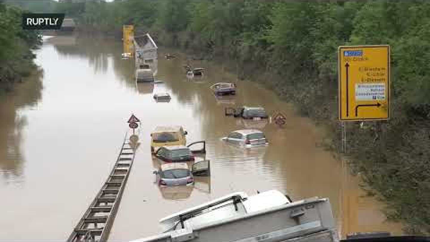 LIVE: Aftermath of deadly floods in western Germany