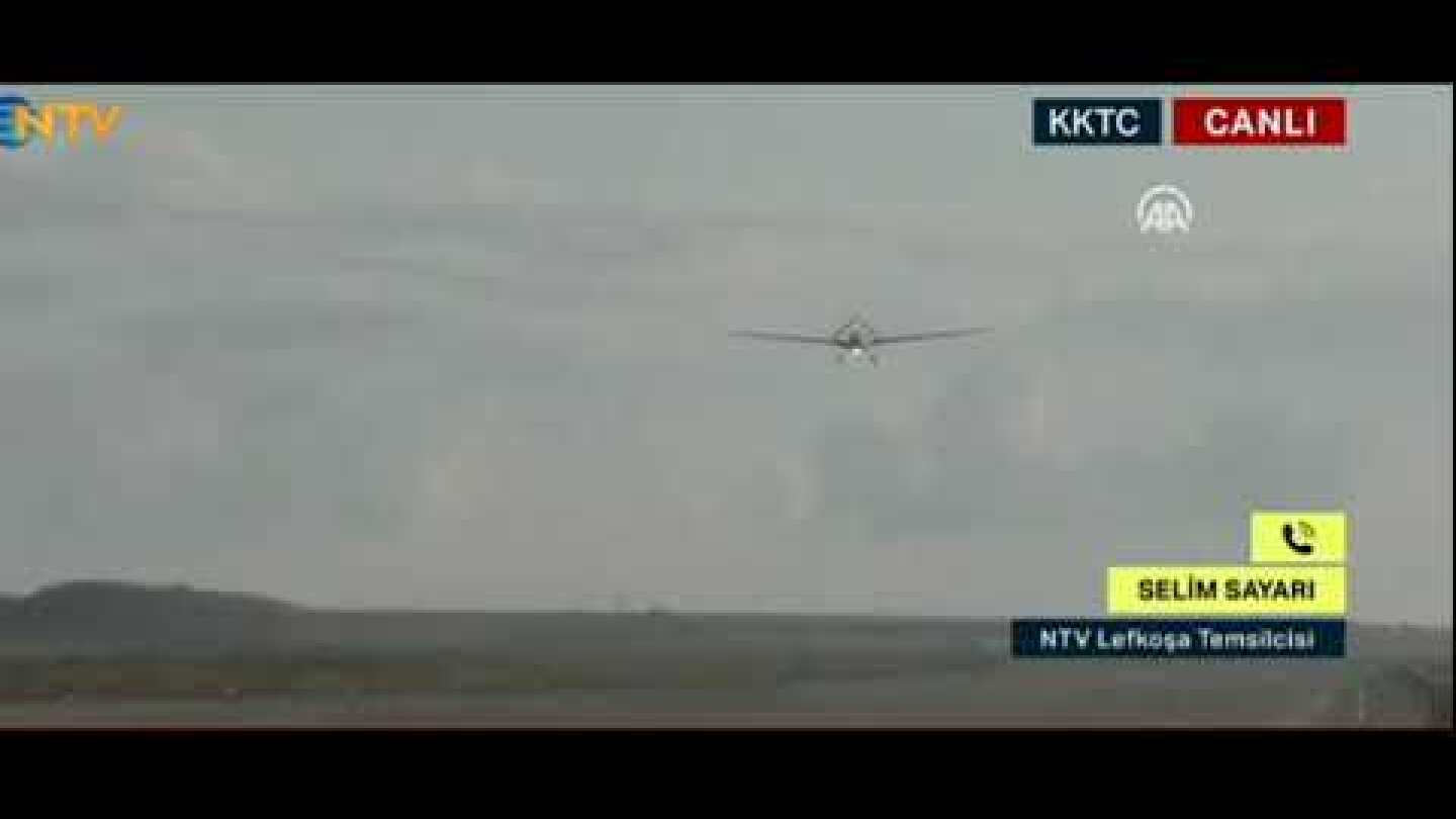 Προσγείωση τουρκικού drone στα κατεχόμενα