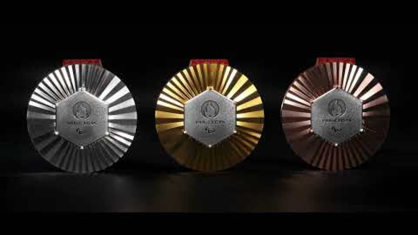 LVMH and Paris 2024 are proud to unveil the medals for the Olympic and Paralympic Games Paris 2024
