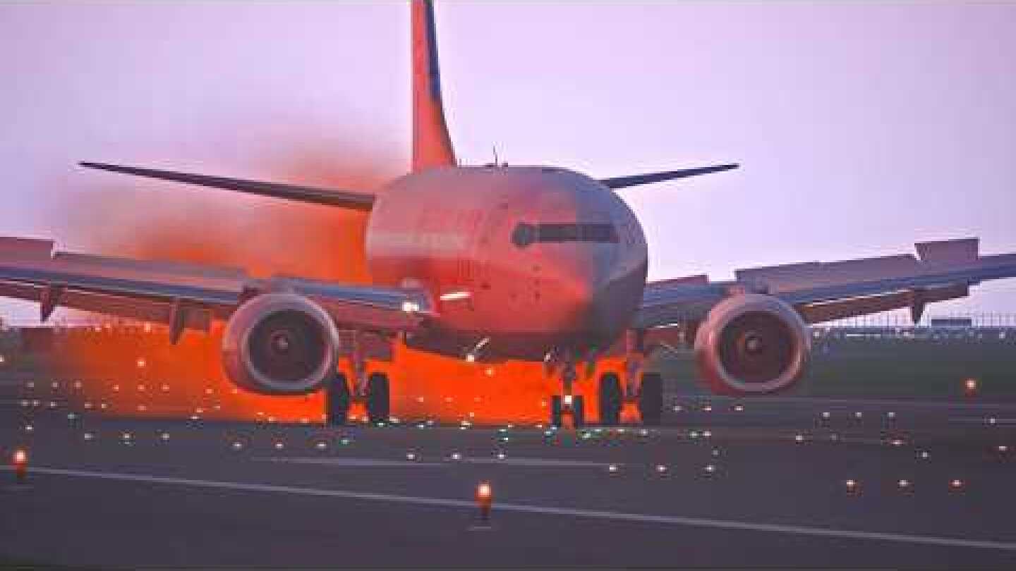 Pegasus Air 737-800 late landing | Overrun Runway Istanbul | Plane Crash