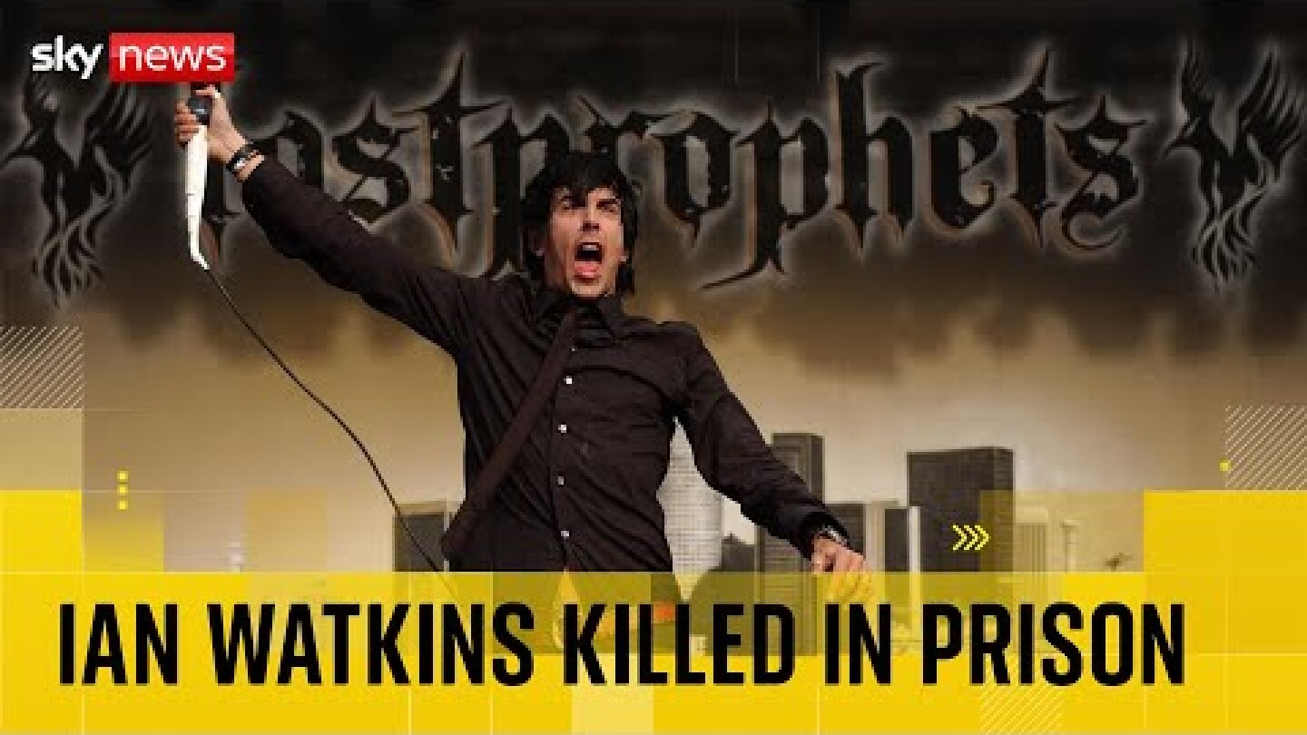 Paedophile Lostprophets singer Ian Watkins dies after attack in prison