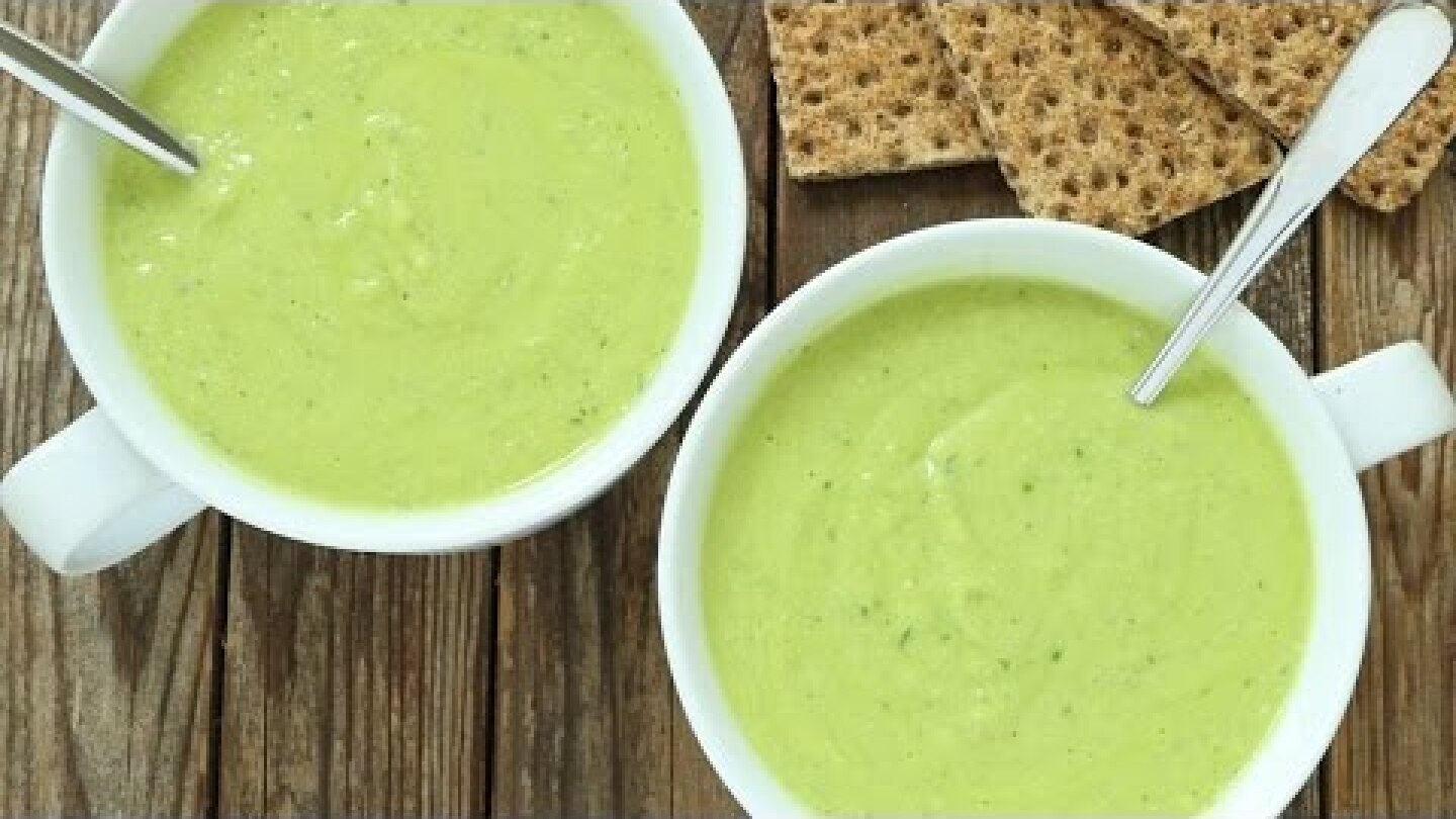 How to Make Creamy Cucumber & Avocado Soup