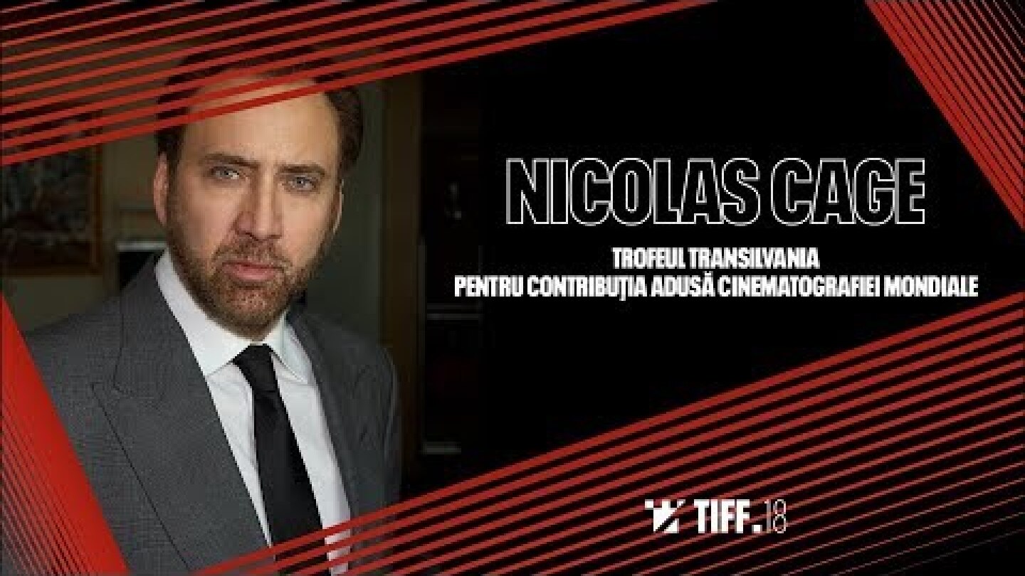 Nicolas CAGE la TIFF 2019