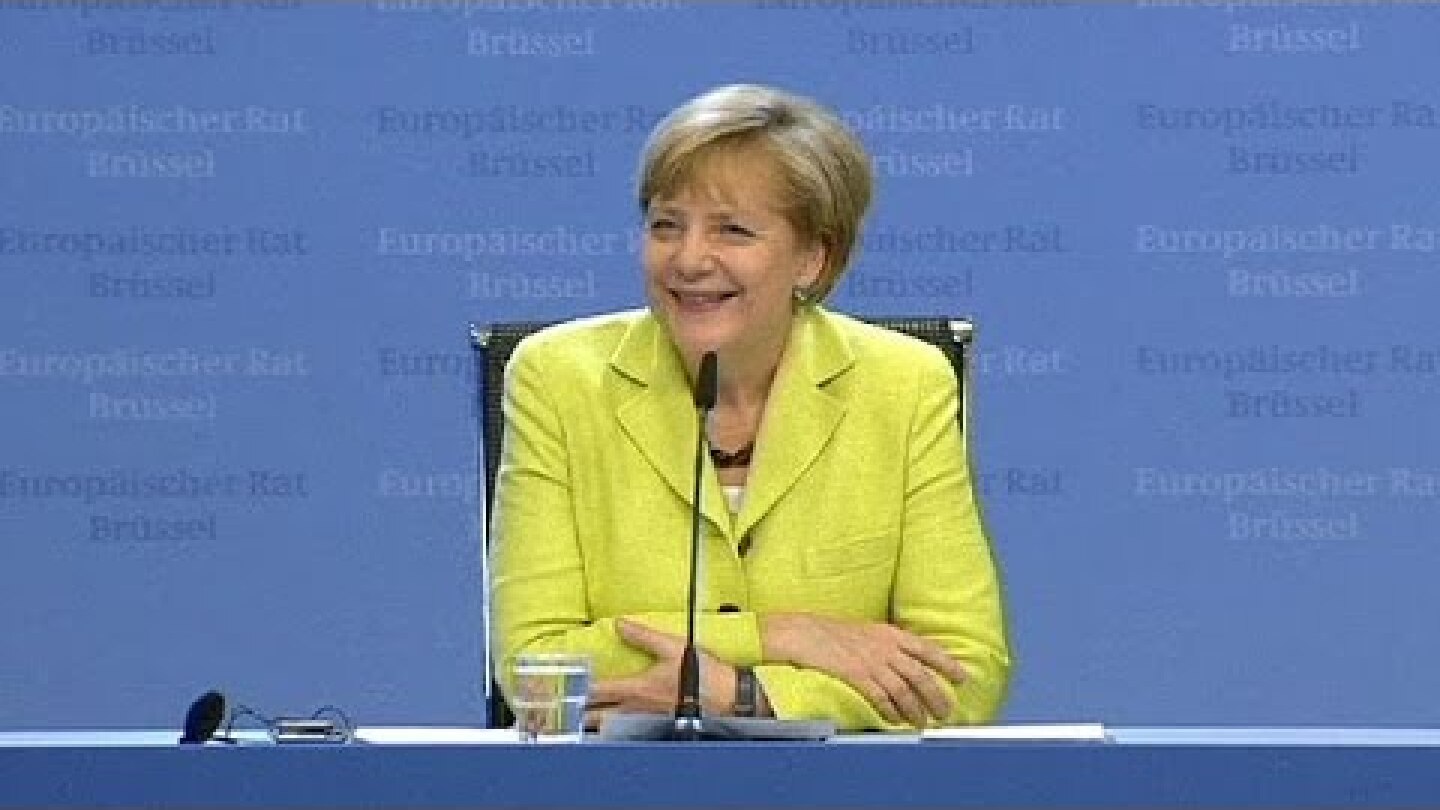 'Happy Birthday, Dear Chancellor': a surprise gift for Merkel
