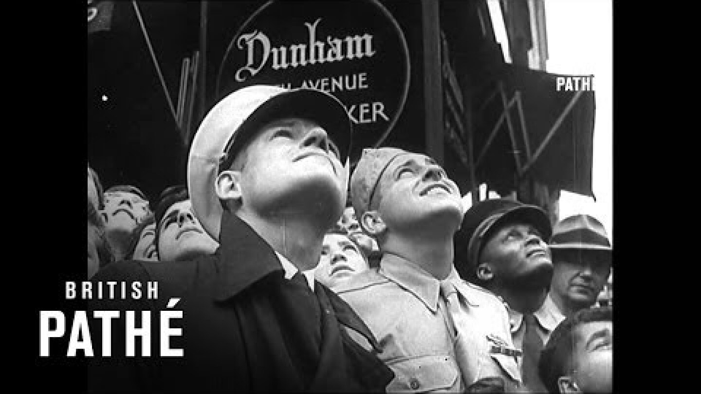 Bomber Crashes into Empire State Building (1945)