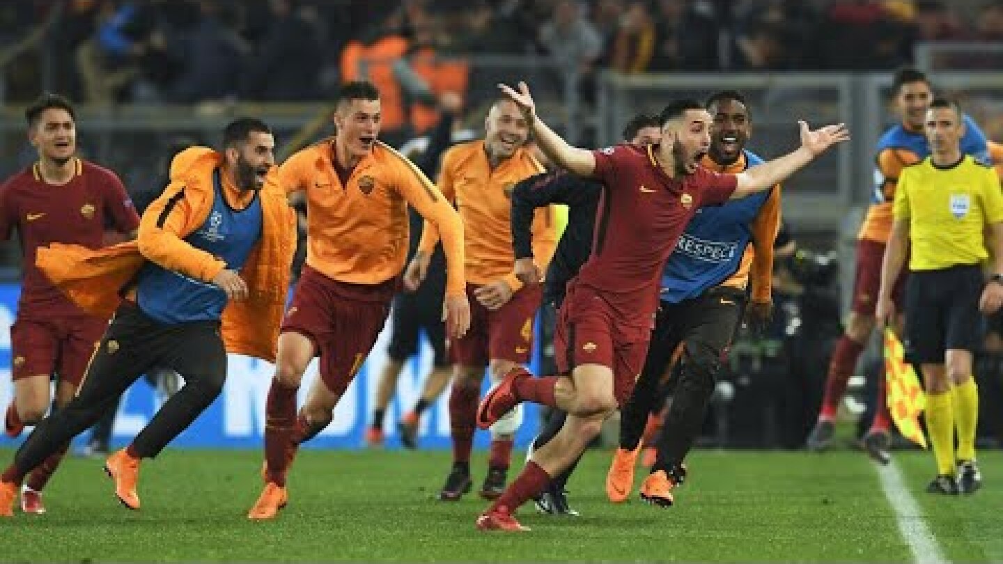 KOSTAS MANOLAS GOAL VS BARCELONA