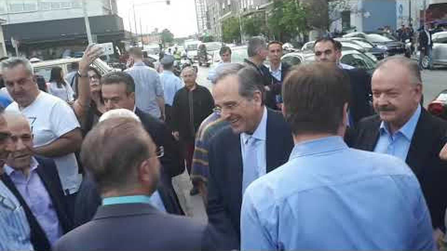 Thestival.gr Υποδοχή Σαμαρά