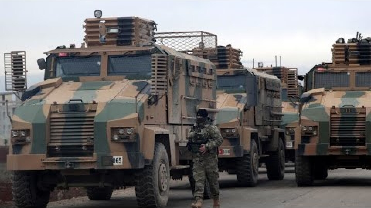 Turkey hitting 'all known' Syrian government positions after soldiers killed in Idlib